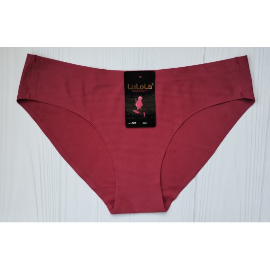 Трусики Lulola бесшовные бордовый XL 48/50 305
