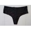 Трусики стринги Coeur Joie с кружевом черный XXL 50/52 9908