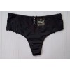 Трусики стринги Coeur Joie с кружевом черный XXL 50/52 9908