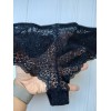 Трусики бразилиана Coeur Joie кружевные черный XL 48/50 1969