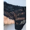 Трусики бразилиана Coeur Joie кружевные черный XXL 50/52 1933
