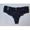 Трусики бразилиана Coeur Joie кружевные черный XXL 50/52 1933