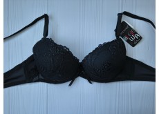 Бюстгальтер Biweier кружево двойной push up черный 70В 808 Бюстгальтер Biweier кружево двойной push up черный 70В 808