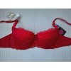 Бюстгальтер Venus кружевной балконет красный 75C 6915